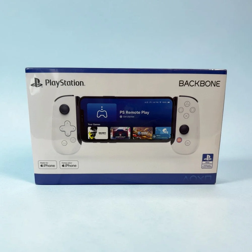Backbone One PlayStation Edition iPhone Mobile Gaming Controller BB-02-W-S White